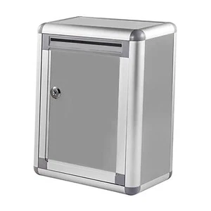 Metal Suggestion Box with Key Lock Donation and Collection Box for School - Picture 1 of 6