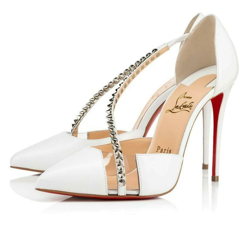 Christian Louboutin 白パンプスハイヒール ホワイト（白）系 Christian Louboutin(クリスチャンルブタン