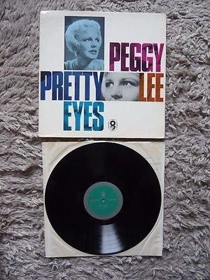 Peggy Lee Pretty Eyes Vinyl UK 1963 World Record Club Jazz Vocal 1st Press LP - Image 1 of 4