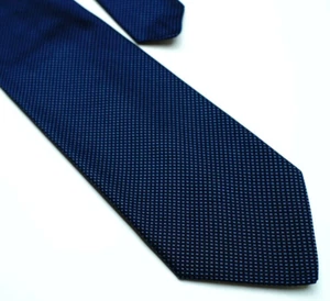 Classy CORNELIANI Black Solid Neck Tie Handmade in Italy - Picture 1 of 10