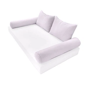 |COVER ONLY| STYLE 4 Full Bolster Pillow Daybed Porch Swing Pipe Trim AD107 - Picture 1 of 17