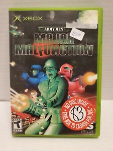 Army Men: Major Malfunction (Microsoft Xbox 2006) VERY GOOD W/MANUAL! MAIL TOMOR