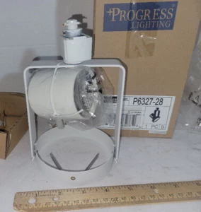 PROGRESS LIGHTING P6327-28 1-Light Par30 Track Head, 75 W, White - Picture 1 of 4