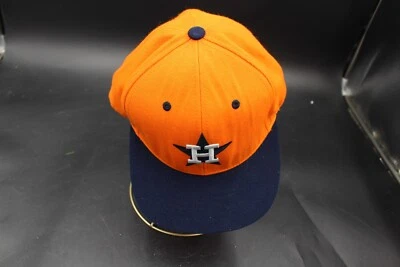 Houston Astros Orange Navy American Needle 1918 Cooperstown Hat Cap adjustable - Image 1 of 4
