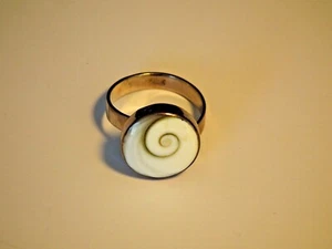 Bague - Taille Réglable 58/8,5 - Oeil Sainte Lucie - Argent - 925/1000 - NEUF * - Picture 1 of 3