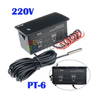 -50 ℃ ~ + 110 ℃ Digital 220V Thermometer Temperature Meter Aquarium Sensor Probe - Picture 1 of 11