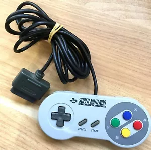 MANETTE OFFICIELLE SUPER NINTENDO SNES PAL EURO CONTROLLER GAME PAD - Bon état - Picture 1 of 7