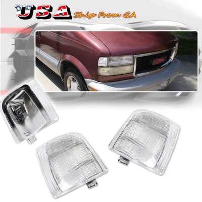 For 1995-2005 Chevrolet Astro Safari Corner Light Set Driver and Passenger Side - Image 1 of 4