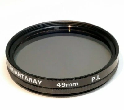Quantaray Polar 49mm Filter PL Linear Polarizer  vintage  - Image 1 of 4