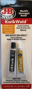 J-B Weld 80176 KwikWeld - Mini 0,25 OZ 6 minutos ajuste adhesivo epoxi soldadura en frío 2do - Imagen 1 de 5