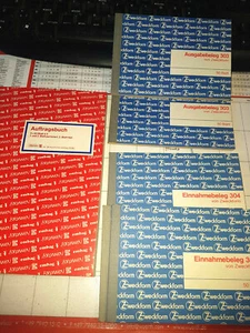 Ausgabebeleg / Einnahmebeleg / Auftragsbuch  alte Ausführung in DM - Bild 1 von 3
