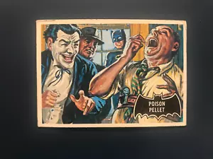 1966 Topps Batman Black Bat - #11 - Poison Pellet - Picture 1 of 2