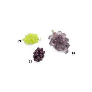 Traube Brombeere Charm Anhänger, SKU #LK1226 - Bild 1 von 8