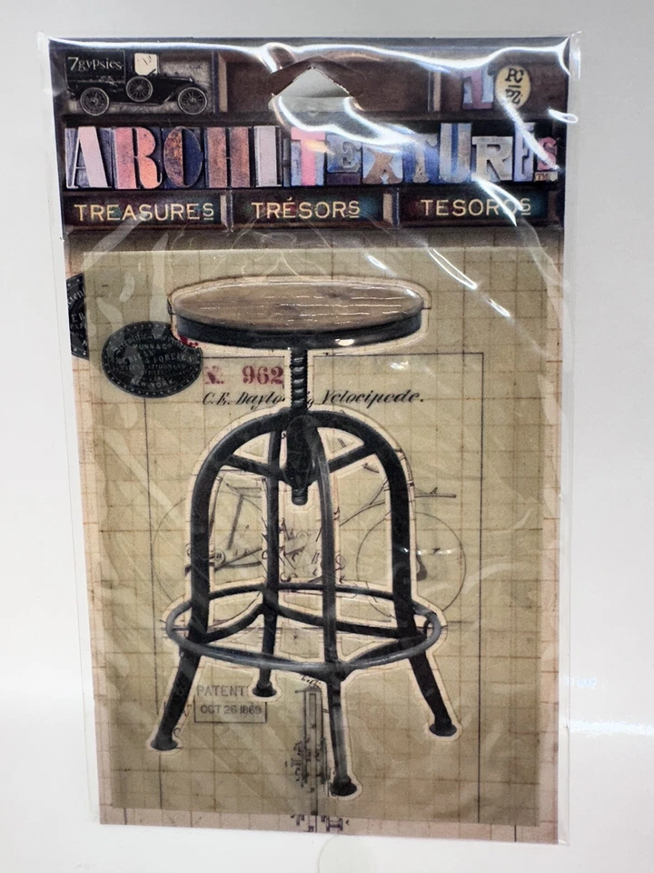 7gypsies Architextures Treasures Drafting Stool 7 Gypsies 7g 25074