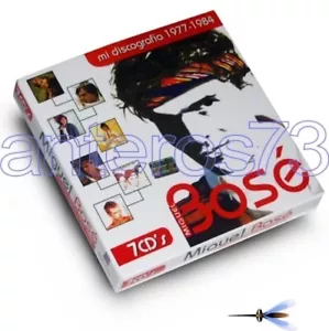 MIGUEL BOSE "MI DISCOGRAFIA 1977-1984" RARO BOX 7 CD Sony 2007 - SIGILLATO - Imagen 1 de 2