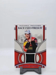 Reliquia tuta antincendio usata Davey Allison National Treasures Race /75 NASCAR - Foto 1 di 2