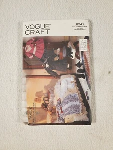 Vintage Vogue Craft Pattern 8241 Linda Carr Victorian Doll Clothes - Picture 1 of 3