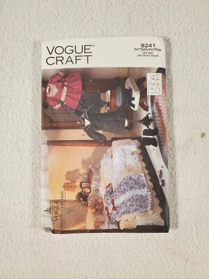 Vintage Vogue Craft Pattern 8241 Linda Carr Victorian Doll Clothes - Image 1 of 3