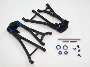 NUEVO JUEGO DE BRAZOS Y BUJES TRAXXAS REVO 3.3 + pasadores y cojinetes de bisagra E REVO RR2 - Imagen 1 de 3