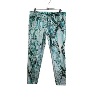 Just Cavalli Women's Animal Print Pants Size 30 - Picture 1 of 11