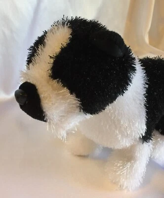 Ganz Boston Terrier Plush Puppy Dog 11” Stuffed Animal Toy SANITIZED (No Code) - Image 1 of 4