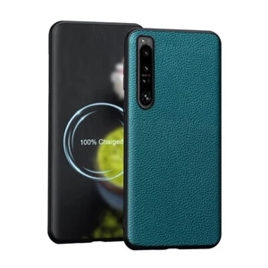 For Xiaomi Genuine Leather Case Magnetic Cover Car Mount Wirelss Charging - Picture 1 of 13