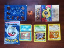 Mazzi pokémon fossil Mega Blocco e Guardia del Corpo + Kabutops Olografico