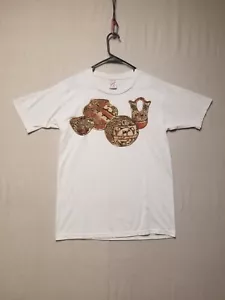 jerzees 50/50 camiseta cerámica nativa indígena para hombre M 3D elevada texturizada de colección - Imagen 1 de 18