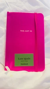 Kate Spade THIS JUST IN Take Note Medium Notebook 3.5" (W) x 5.5"(H) x 0.75"(D) - Picture 1 of 3