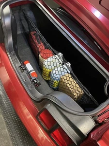 Rear Trunk Envelope Style Mesh Cargo Net for FORD MUSTANG 2005-2014 Brand New - Picture 1 of 19