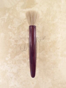 BUNSHINDOU Ginga (Galaxy) Face Brush, Old Kolinsky and Old Goat Hair, Japan, New - Picture 1 of 5