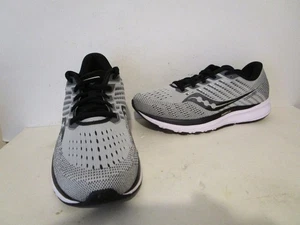 Saucony Ride 13 Sneakers da Corsa Atletica Donna Grigio/Nero Taglia 10 - Foto 1 di 6