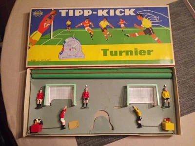 TIPP-KICK Turnier,  60iger Jahre, MIEG`S MADE IN GERMANY, Spielfeld ca.78x47 - Bild 1 von 4