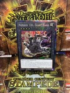 Number 106: Giant Hand (PCR) RA04-EN066 Quarter Century Stampede 1st Edition - Picture 1 of 2