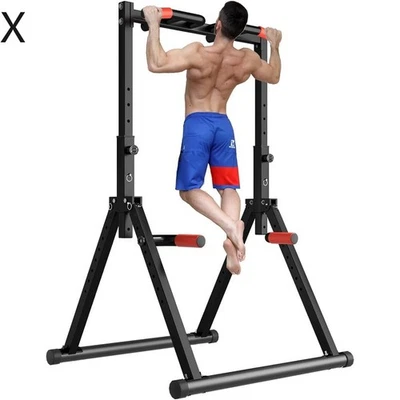 DOBESTS Torre Eléctrica Plegable Pull Up Bar Estación de Inmersión Ajustable Multifunción X Foto 1 de 4