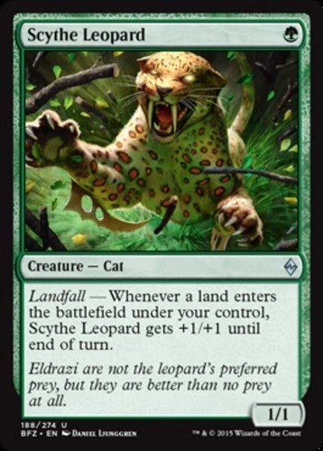 Scythe Leopard - Battle for Zendikar #188/274 MTG Magic The Gathering - Image 1 of 1