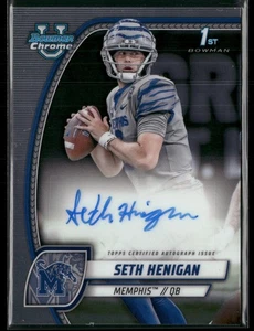 2024 Bowman University Chrome #PA-SHE Seth Henigan Prospect Autographs - Bild 1 von 2