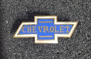 Chevrolet Broche Emaillado Años 30 Original - Medidas 30x12mm - Imagen 1 de 2