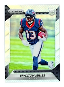 Panini Prizm Braxton Miller Silver Prizm RC #280 SP Parallel Houston Texans 2016 - Imagen 1 de 3