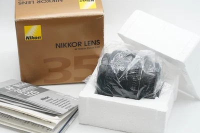 [Casi SIN USAR] Nikon AF Nikkor 35mm F2D lente AF gran angular con CAJA de JAPÓN - Imagen 1 de 4