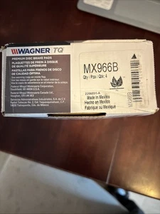 Pastillas de freno delanteras semimetálicas Wagner MX966B para Dodge Durango FG 2004-2006 - Imagen 1 de 5