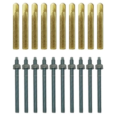 Verbundanker 10er Set Ankerstangen + Patronen M8-M20 verzinkt / Edelstahl A4 - Bild 1 von 4