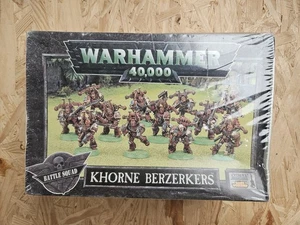 Warhammer 40k Chaos Khorne Beserkers 1999 New Sealed 3rd Edition - Picture 1 of 6