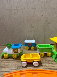 Vintage Child Guidance Sesame Street Train Accessories Parts Station Tracks 1981 - Picture 1 of 20