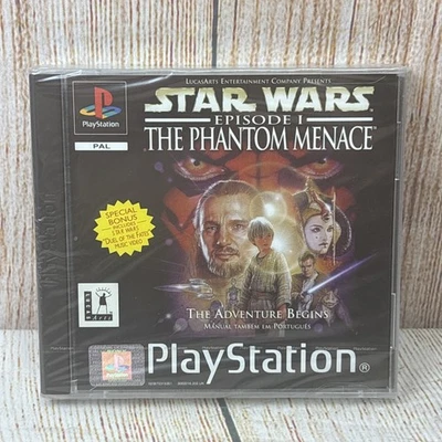 Star Wars Episode 1 The Phantom Menace Sony PlayStation 1 Brand New & Sealed PAL - Image 1 of 4