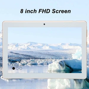 8 Inch Tablet FHD Screen Octa Core CPU 6GB RAM 128GB ROM 4G LTE 5G WiFi Office - Picture 1 of 12
