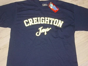 CREIGHTON University   BLUEJAYS   JAYS  long sleeve  T-Shirt   NEW TAG     LARGE - Picture 1 of 7