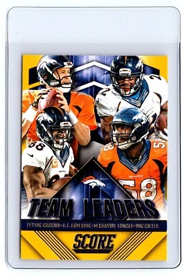 2015 Score Team Leaders Yellow #25 P. Manning, C. Anderson, D. Thomas, V. Miller - Image 1 of 2