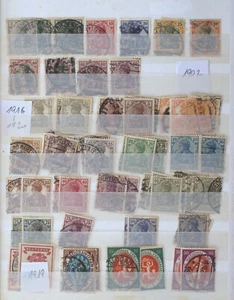 Deutschland 1902-1920 Sammlung, Reichspost, Weimarer Nationalkongress scharniert 020523 - Bild 1 von 2
