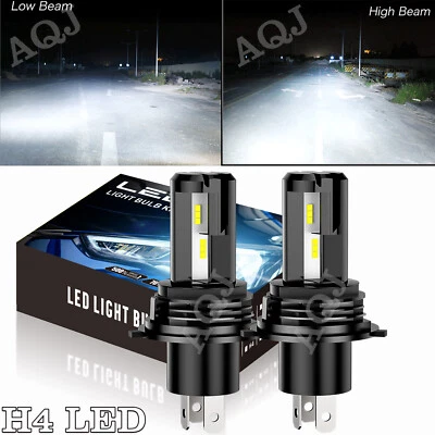 For Suzuki S-Cross 2015-2019 2X H4 9003 Front LED Headlight Bulbs High Low Beam - Imagem 1 de 4